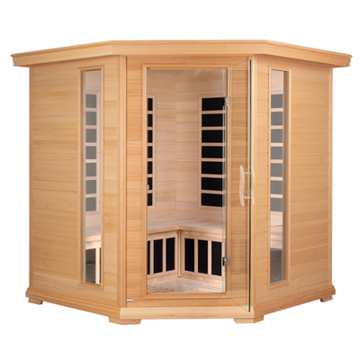 Blisspod Vienna Far Infrared Corner Sauna, 4-5 Person