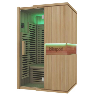 Blisspod Milano Full Spectrum Infrared Sauna, 2 Person